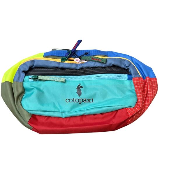 Cotopaxi Kapai 3L Hip Pack Belt Bag Multicolor Repurposed Fabric New NWT 05 - Picture 1 of 3